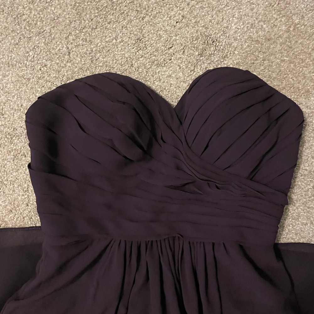 Eggplant Bill Levkoff dress